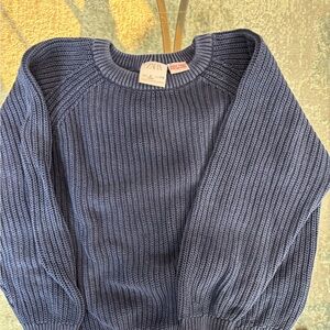 Zara Kids Blue Sweater